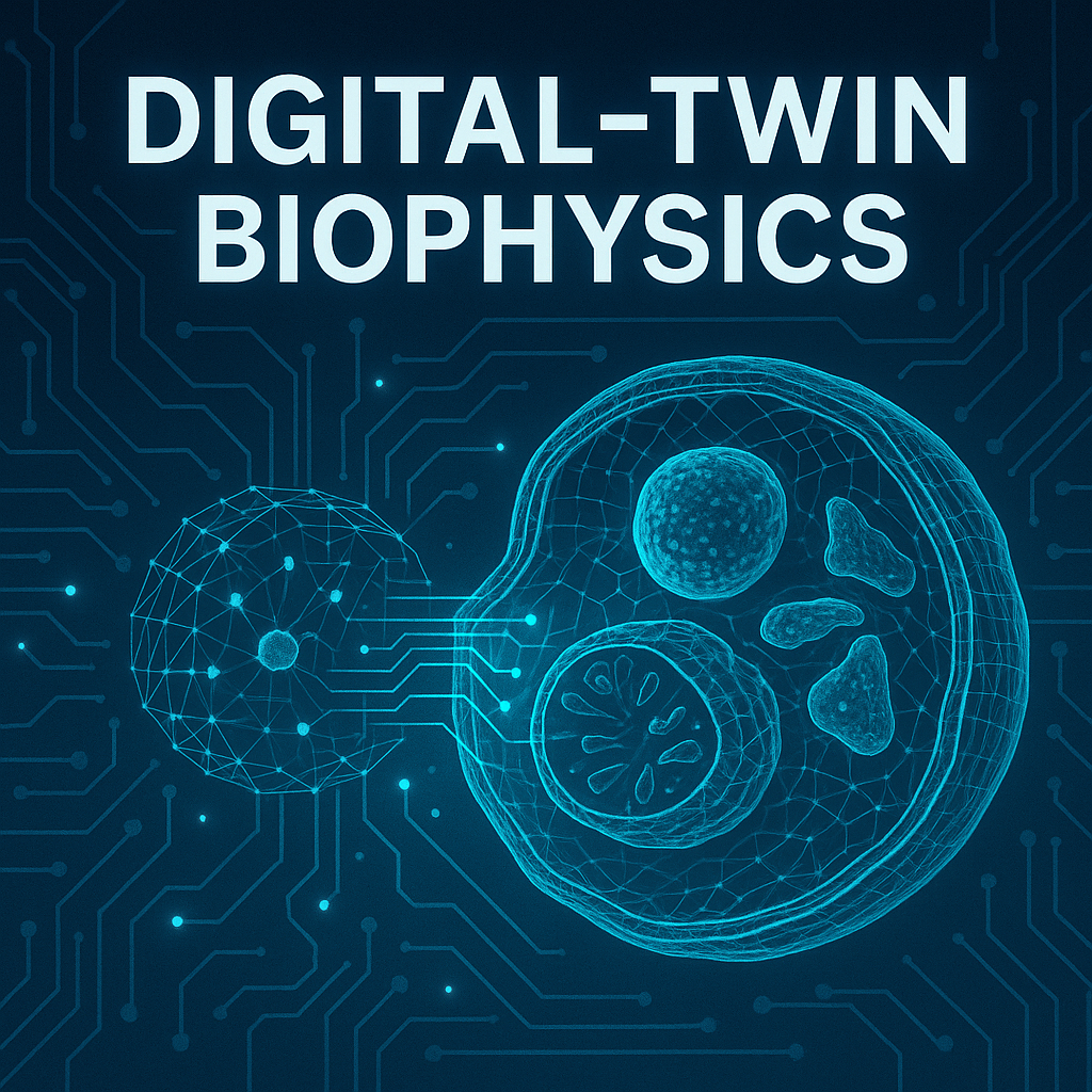 IEEE TMBMC digital‑twin biophysics paper